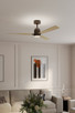 Foxden 53" Ceiling Fan (F778L-DB/WTO)