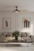 Cadena 65" Ceiling Fan (F783L-DB/WTO)