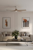 Seressa 56" Ceiling Fan (F793L-ALW/BW)