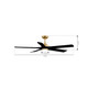 Seressa 56" Ceiling Fan (F793L-HBR/CL)