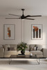 Soarin 72" Ceiling Fan (F893L-CL)