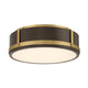 Minka-Lavery - 14225-855-L - LED Flush Mount - Lynca - Legacy Brass