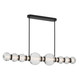 Minka-Lavery - 15037-899-L - LED Linear Chandelier - Cordel - Dark Matte Black