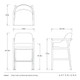 Chilton Outdoor Bar Stool (FSS17)