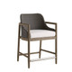 Arteriors - FSS18 - Outdoor Counter Stool - Chilton - Pearl/Dark Gray Wash