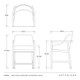 Chilton Outdoor Counter Stool (FSS18)