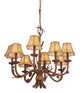 Kalco - 5031PD/8045 - Eight Light Chandelier - Ponderosa - Ponderosa