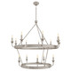 Robert Abbey - S269 - 14 Light Chandelier - William - Polished Nickel