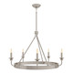Robert Abbey - S271 - Five Light Chandelier - William - Polished Nickel