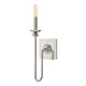 Robert Abbey - S275 - One Light Wall Sconce - William - Polished Nickel
