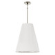 Robert Abbey - S494MDY - Four Light Pendant - Chrissy - Matte Daisy Silver Painted w/Polished Nickel
