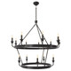 Robert Abbey - Z269 - 14 Light Chandelier - William - Deep Patina Bronze