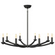 Robert Abbey - Z2953 - Eight Light Chandelier - Goldie - Deep Patina Bronze