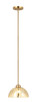 Varaluz - 1070P01MSG - One Light Pendant - Chroman Empire - Satin Gold