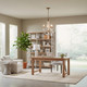 Barcelona Three Light Chandelier (270C03BK)