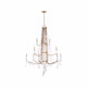 Varaluz - 270C12BK - 12 Light Chandelier - Barcelona - Brass Kisser