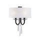 Varaluz - 270K02OX - Two Light Wall Sconce - Barcelona - Black