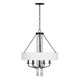 Varaluz - 270P06OX - Six Light Pendant - Barcelona - Onyx