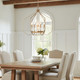 Barcelona Seven Light Pendant (270P07BK)