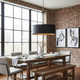 Cannery Five Light Pendant (323P05DBFG)