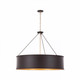 Varaluz - 323P06DBFG - Six Light Pendant - Cannery - Dark Bronze / French Gold