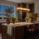 Desert Flyer Six Light Linear Pendant (520N06SBW)