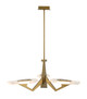 Varaluz - 530P03BK - LED Pendant - Down the Wrong Path - Brass Kisser