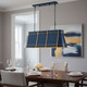 Brasserie Four Light Linear Pendant (536N04FBBRZ)