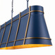 Brasserie Five Light Linear Pendant (536N05FBBRZ)