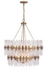 Varaluz - 557P14HG - 14 Light Pendant - Aurora - Havana Gold