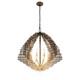Construct Eight Light Pendant (559P08DBFG)