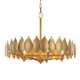 Petal Reign Five Light Pendant (560C05BK)
