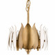 Petal Reign Eight Light Pendant (560N08BK)