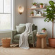 Zanara One Light Wall Sconce (563W01GD)
