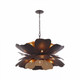 Varaluz - 567P13DBFG - 13 Light Pendant - Botanic Panic - Dark Bronze / French Gold