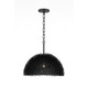 Varaluz - 569P01BL - One Light Pendant - Urchin - Black
