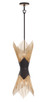 Varaluz - 570F04DBFG - Four Light Foyer Pendant - Aristocrat - Dark Bronze / French Gold