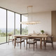 Drama Club Eight Light Pendant (572N08BK)