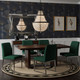 Crystal Baller 12 Light Pendant (573P12BLK)