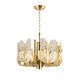 Varaluz - 577C06SB - Six Light Chandelier - Brass Tax - Satin Brass