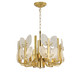 Brass Tax Six Light Chandelier (577C06SB)