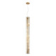 Varaluz - AC1072SG - Five Light Pendant - Chroman Empire - Satin Gold