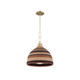 Hudson Valley - 9320-AGB - One Light Pendant - Lido Beach - Aged Brass