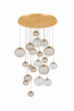 Corbett Lighting - 571-29-VGL - LED Chandelier - Istanbul - Vintage Gold Leaf