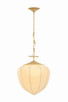 Corbett Lighting - 580-21-VB - One Light Pendant - Hoshi - Vintage Brass