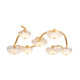 Corbett Lighting - 586-45-VGL - LED Semi Flush Mount - Kune - Vintage Gold Leaf