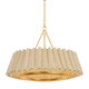 Hudson Valley - 1530-VGL - LED Chandelier - Beechford - Vintage Gold Leaf