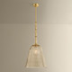 Bleecker One Light Pendant (2417-AGB)
