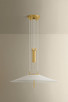 Emmons LED Pendant (4751-AGB/SWH)