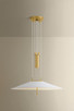 Emmons LED Pendant (4751-AGB/SWH)